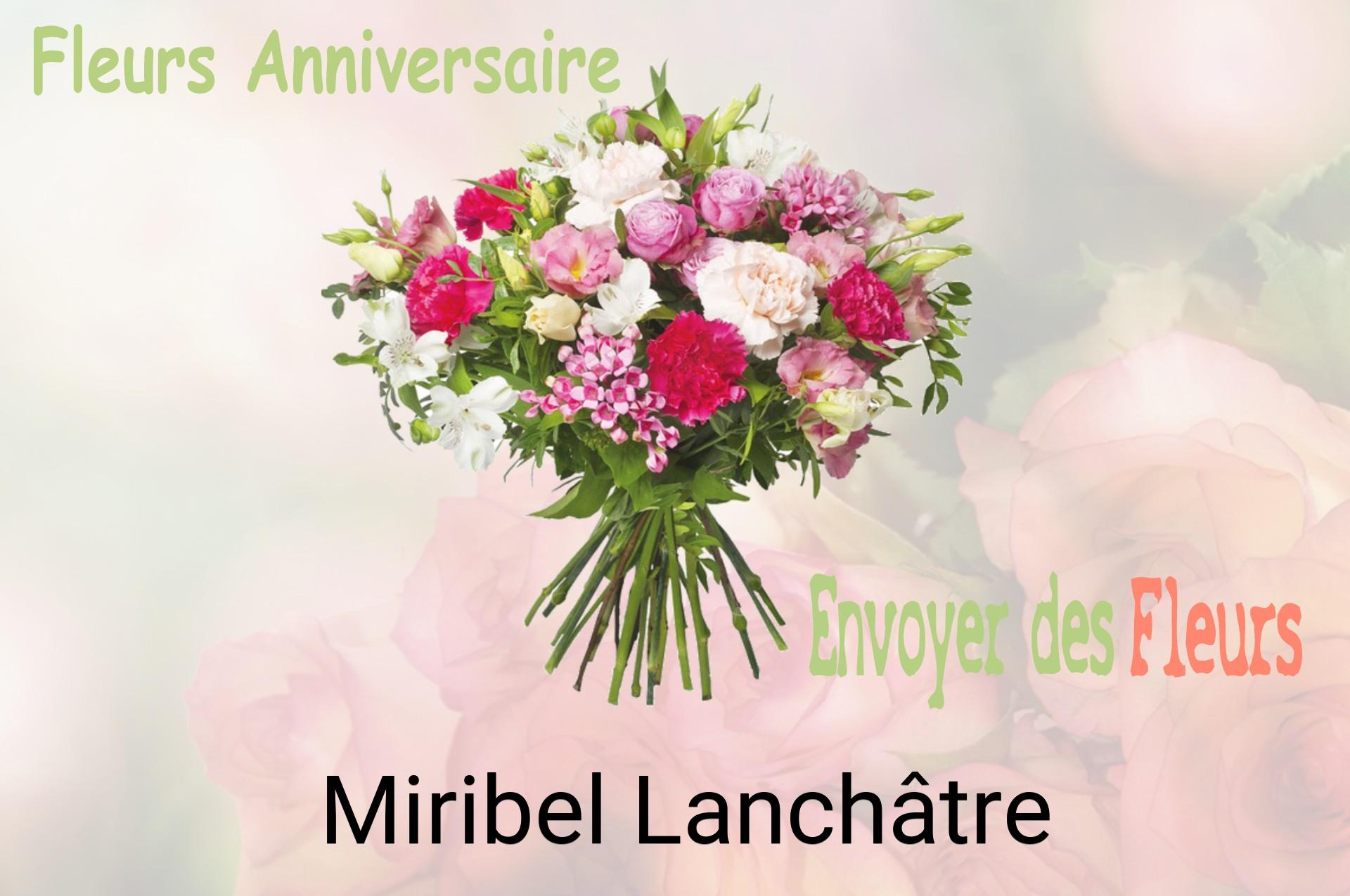 Bouquet de fleurs d’anniversaire livré à Miribel-Lanchâtre