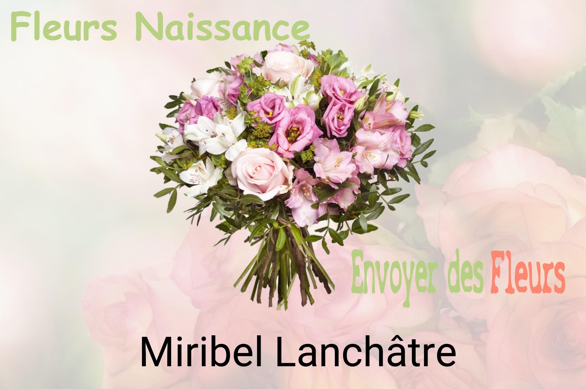 Bouquet de fleurs de naissance livré à Miribel-Lanchâtre
