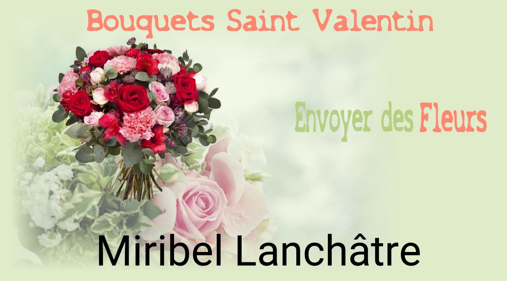 Roses de Saint-Valentin livrées à Miribel-Lanchâtre